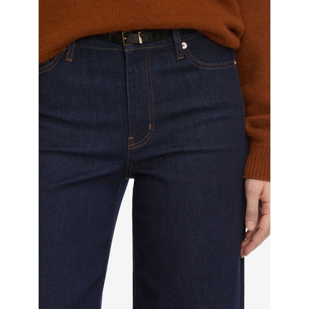 NWT FRAME Le Slim Palazzo Jeans / Multiple Sizes / Color in Rinse / MSRP $298 - Picture 4 of 8